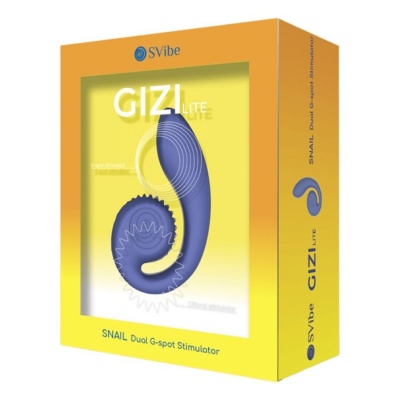 Snail Vibe - Gizi Lite Dual G-Spot & Clitoral Purple Vibrator - image 4