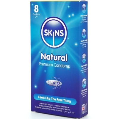 Skins Natural Premium Condoms 8 Units - image 2