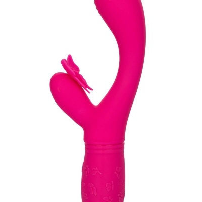 CalExotics Butterfly Kiss Flutter Vibrator Pink - image 11