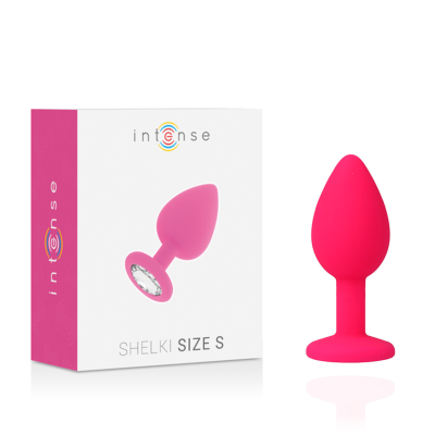 Intense Shelki S Anal Plug Fuchsia - image 2