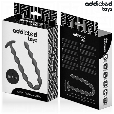 Addicted Toys Extra Long Silicone Anal Plug - image 6