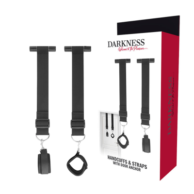 Darkness Bondage Door Restraint Cuffs - image 1