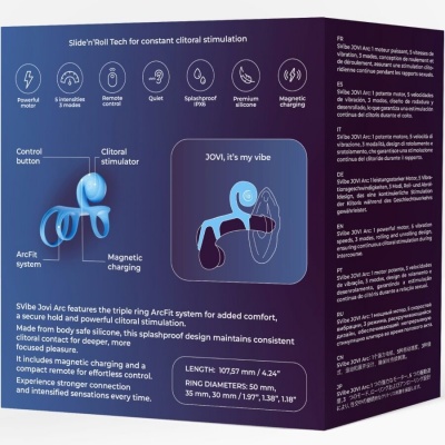 Snail Vibe Jovi Arc Couple Ring Remote Control Blue - image 9