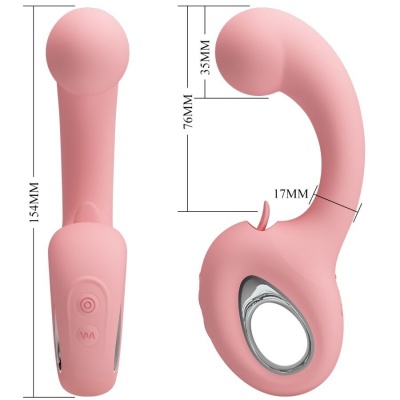 Pretty Love Erynnyes G-spot Vibrator + Clitoris Stimulator 10 Vibra... - image 7