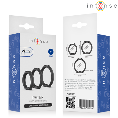 Intense Peter Set of 3 Penis Rings Model 9 - image 6