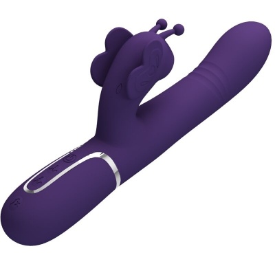 Pretty Love Multifunction Rabbit 4-in-1 Purple - image 3