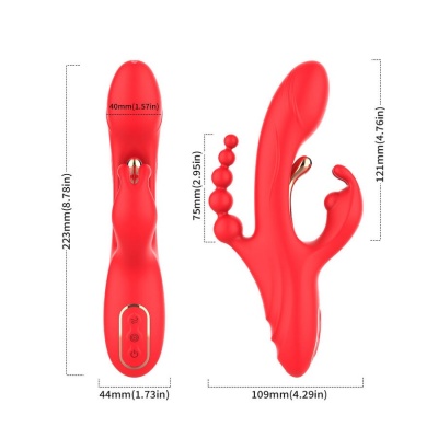 Armony G-Spot and Clitoris Stimulator Red - image 6