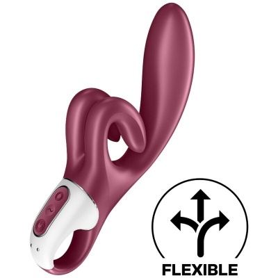 Satisfyer Touch Me Rabbit Vibrator Red - image 2