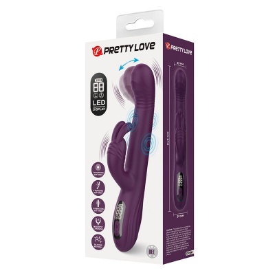 Pretty Love Dee Rabbit Vibrator - Purple - image 7