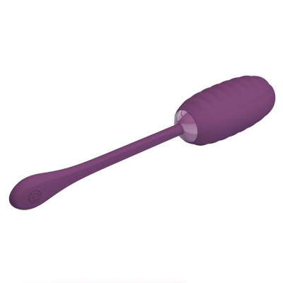 Pretty Love — Casper Purple Rechargeable Vibrating Egg - image 4