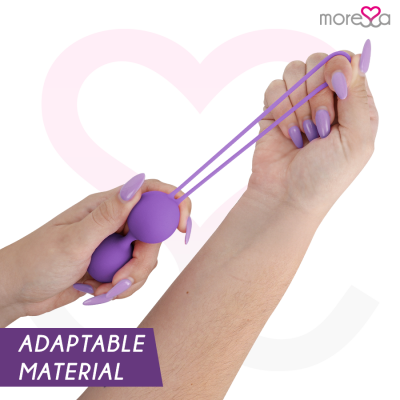 Moressa Osian Two Lilac Kegel Balls - image 3