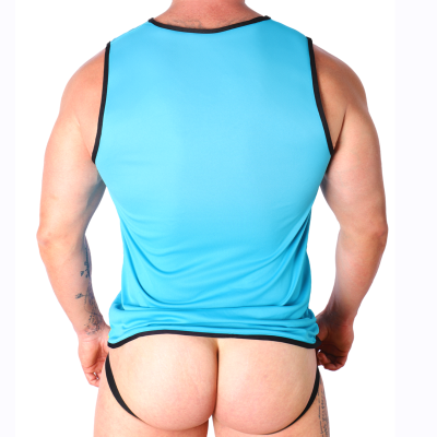 Blue T-shirt S/m - image 4