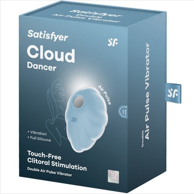 Satisfyer Cloud Dancer Blue Air Pulse Vibrator - image 6