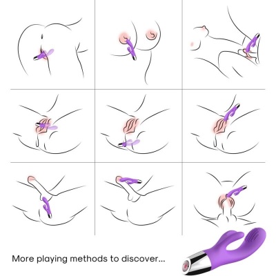 Armony Rabbit Vibrator Purple - image 2