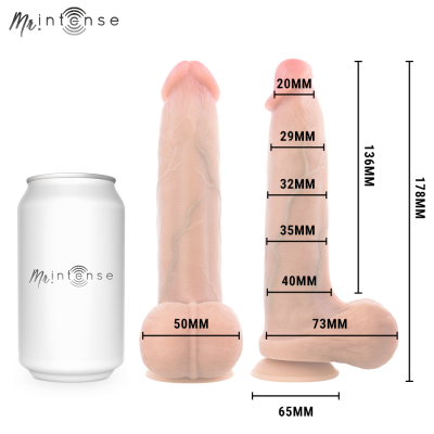 Mr. Intense Bruce Small Silicone Dildo 17.8cm - image 4