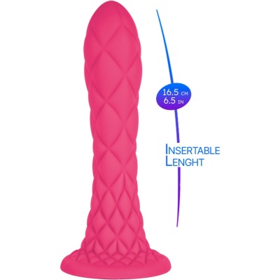 SilexD Dreamy Dildo Fuchsia 18.5cm - image 8