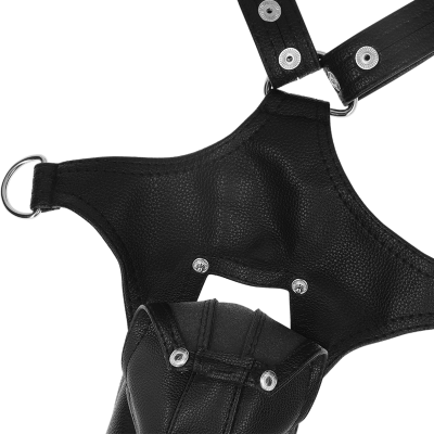 Fetish Submissive Jock Harness Eco-Leather - image 6
