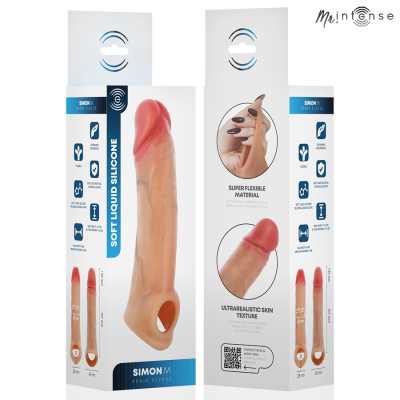 Mr Intense - Simon M Silicone Penis Sleeve 14.5 Cm -Ø- 4 Cm - image 6
