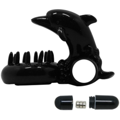 Baile Sweet Ring Ring With Clitoris Stimulator Dolphin - image 6