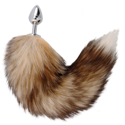 Darkness Tail Anal Plug Silver