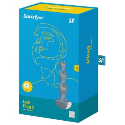Satisfyer Lolli Plug 2 Vibrator, Grey - image 3