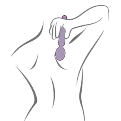 Rocks-Off Oriel Flexible Wand Vibrator Fuchsia - image 6