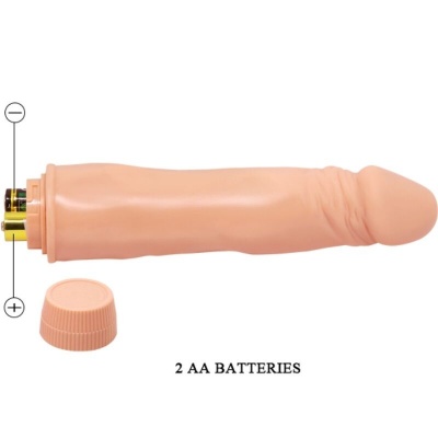 Baile Dwarf Realistic Vibrator 21 CM Flesh - image 3