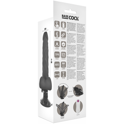 Basecock Articulated Realistic Vibrator 21 cm - image 6