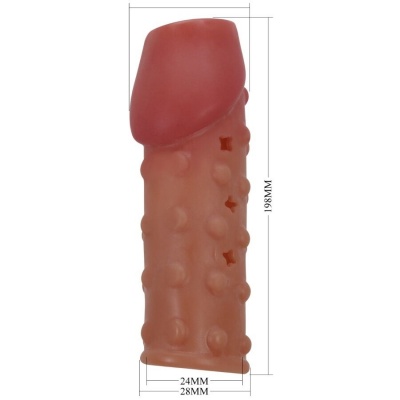 Pretty Love Tight Volumizing Penis Sleeve Natural - image 7