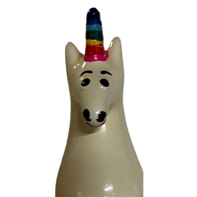 Condomerie Handpainted Unicorn Rainbow - image 1