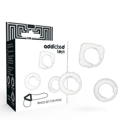 Addicted Toys C-Ring Set Clear - image 2