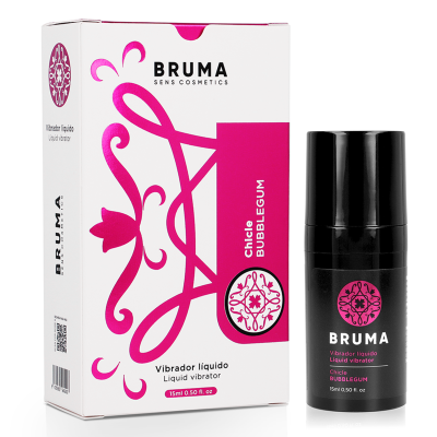 Bruma Liquid Vibrator Ultra Sliding Bubblegum 15ml
