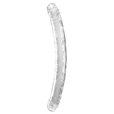 King Cock Double Trouble Double Dildo 46 CM Clear - image 3