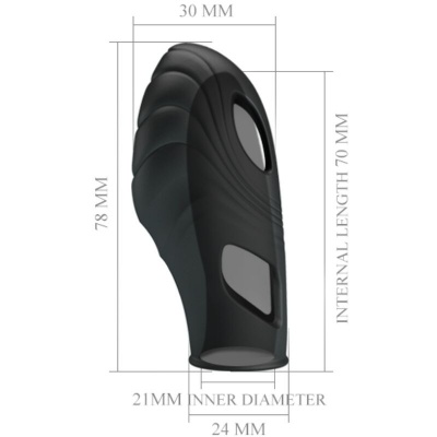 Pretty Love Lich Silicone Finger Vibrator - image 7