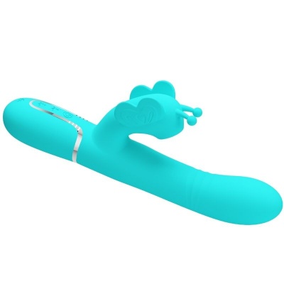 Pretty Love Multifunction Rabbit 4-in-1 Aqua - image 5