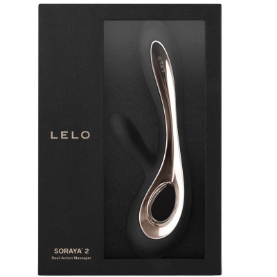 Lelo Soraya 2 Black Rabbit Vibrator - image 3