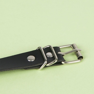 Subblime Leather Chain Belt Black - image 7