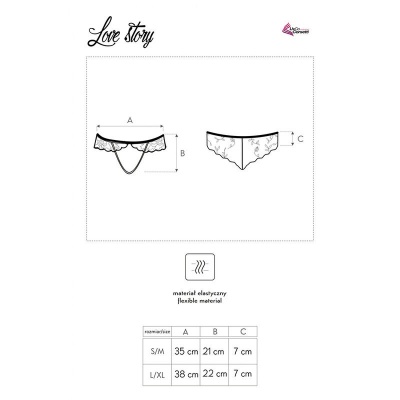 Livco Corsetti Love Story Panty Black - image 5