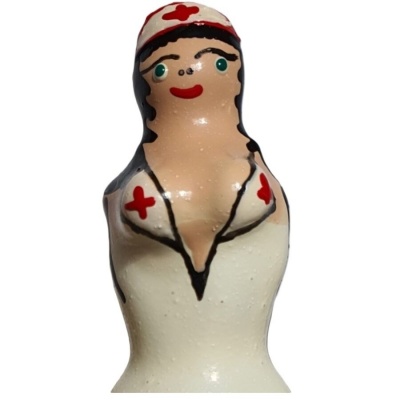 Condomerie Handpainted Nurse Blond Condomerie Handpainted Nurse Blond