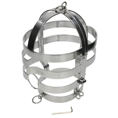 Metal Hard Mask With Steel Necklace - image 2