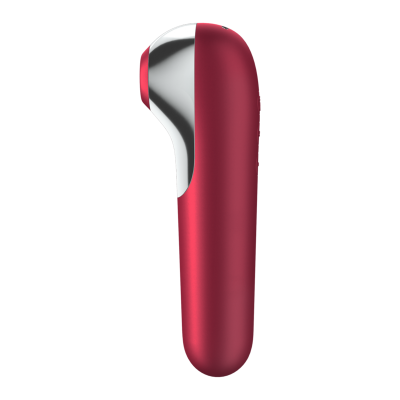 SATISFYER Dual Love Vibrator Suction Red - image 2