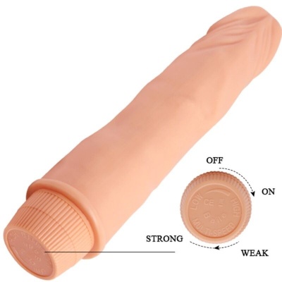 Baile Dwarf Realistic Vibrator 21 CM Flesh - image 5