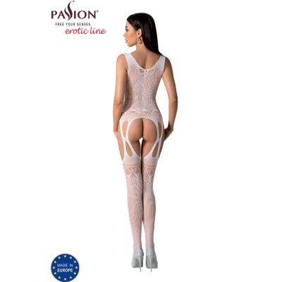Passion BS099 Bodystocking White One Size - image 4