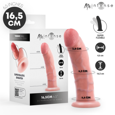 Mr. Intense Terence Small Silicone Dildo 16.5cm