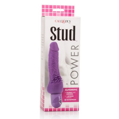 CalExotics Power Stud Cliterrific Purple Vibrator - image 3