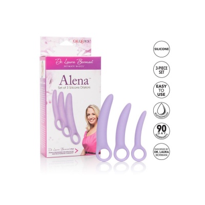 Calexotics Dr Laura Berman Alena Set Of 3 Silicone Dilators - image 4