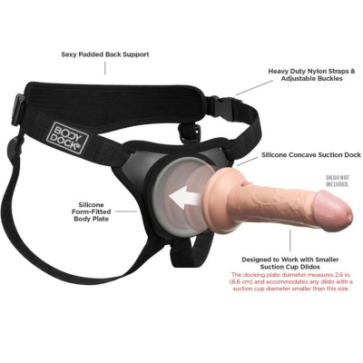 Pipedreams Body Dock Elite Mini Harness - image 5