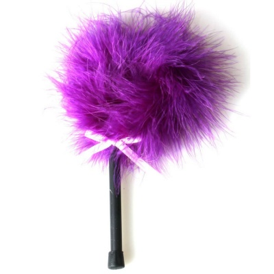 Secretplay Pink Purple Marabou Duster - image 3