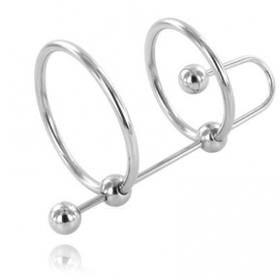 Metal Hard Extreme Ring Urethral Stop 28mm