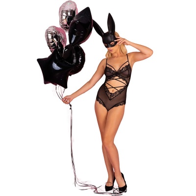 Livco Corsetti Fashion Kylssiam Body Black L/XL Livco Corsetti Fashion Kylssiam Body Black L/XL
